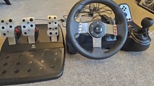 Logitech G27 Racing Steering Wheel With Pedals & Gear Shifter