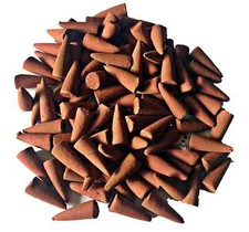 Natural Sandalwood aroma Incense Cones-100-Rolled with Natural resins and Oils
