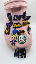 Batman Charms Fits Crocs SET