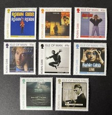 ISLE OF MAN 2013 MNH ROBIN GIBB ALBUM COVERS SET
