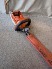 Stihl HSA66 battery hand held hedge cutter - Works But Sold As spares or repairs