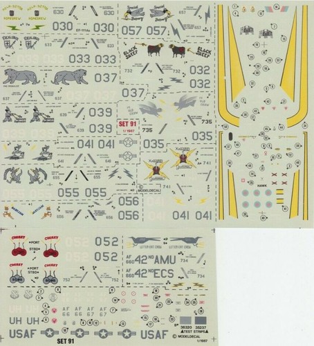 Modeldecal md091 111a raven - modeldecal, ef-111a