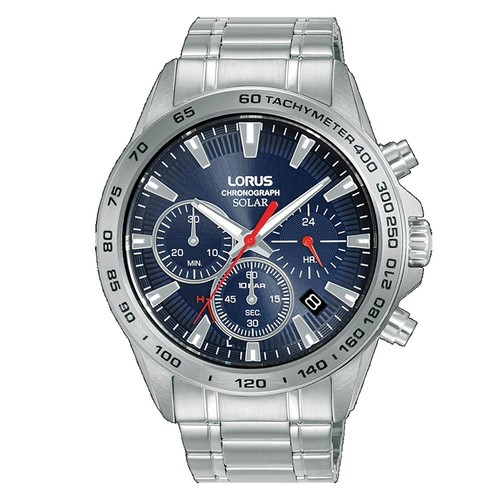 Lorus mens watch rz503ax9 blue - lorus,