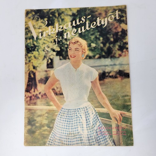 Vintage 1957 virkkaus - 1957, ja