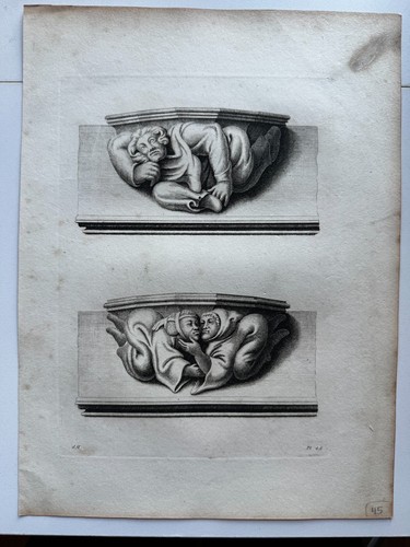 Antique engraving gothic - antique,