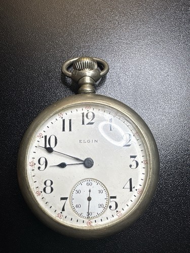 Antique elgin pocket watch - elgin,