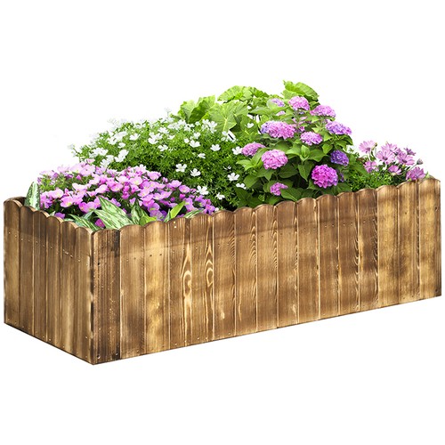 Outsunny 109l raised flower - outsunny,