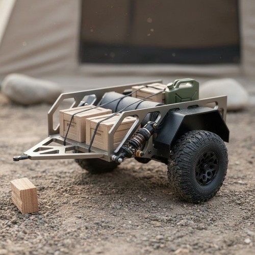 Scale crawler hauling - 1/10,