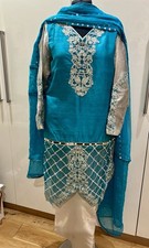 New Turquoise &Silver 3 pc