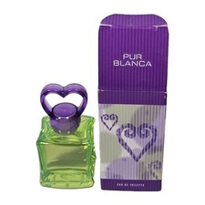 Avon Pur Blanca EDT 30ml RARE Lovely Bottle Splash Boxed Retired Paefume  Heart