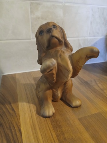 Vintage brown spanial dog - vintage,