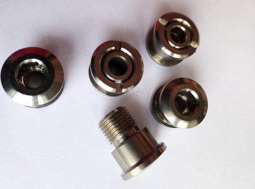 Titanium tc4 chainring bolt - tc4,