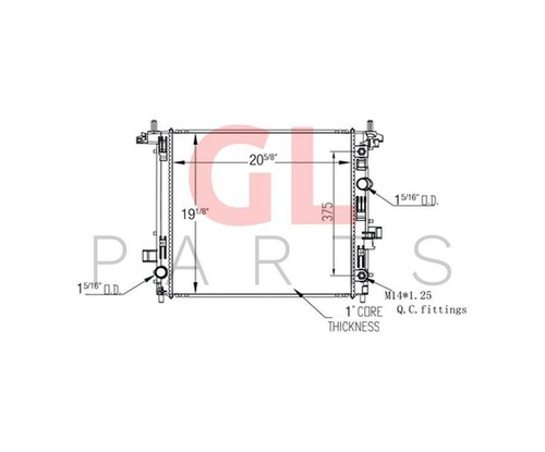 Radiator engine cooling for - cooling,