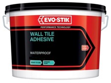 Evo-Stik Waterproof Wall Tile Adhesive And Grout Ready Mixed Ceramic Mosaic 2.5L