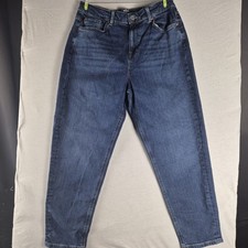 M&S Indigo High Waisted Mom