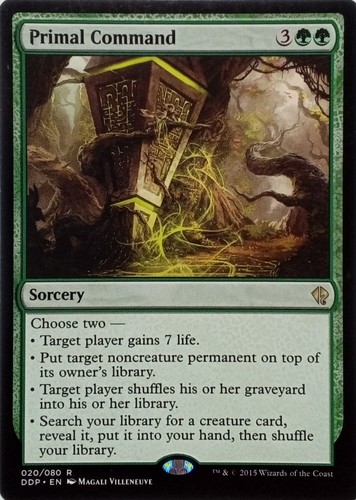 020 080 primal command rare - 020/080,