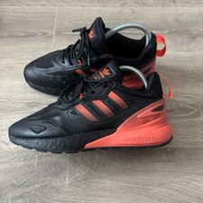 Adidas Originals ZX 2K Boost 2.0 Shoes GZ7735 Black Red Size UK 5 EU 38