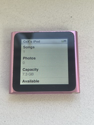 Apple ipod nano 6th generation - 6th,
