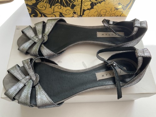 Jigsaw gunmetal flat - jigsaw,