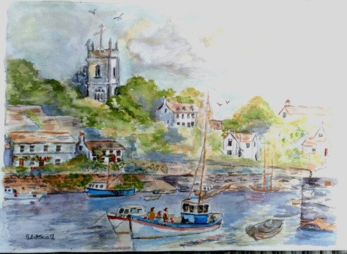 Original watercolour st - of,