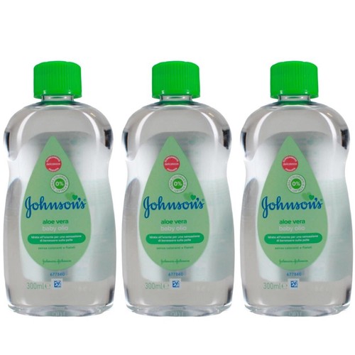 Johnson baby oil aloe 300ml - johnson's,