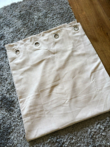 Argos beige cotton eyelet - beige,