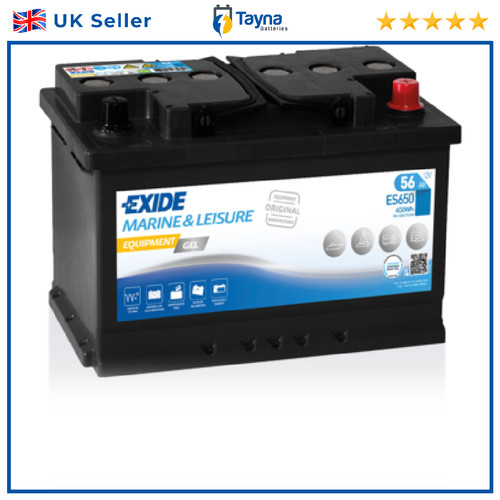 Car battery es650 - car, exide