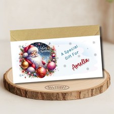 Christmas Money Wallet with