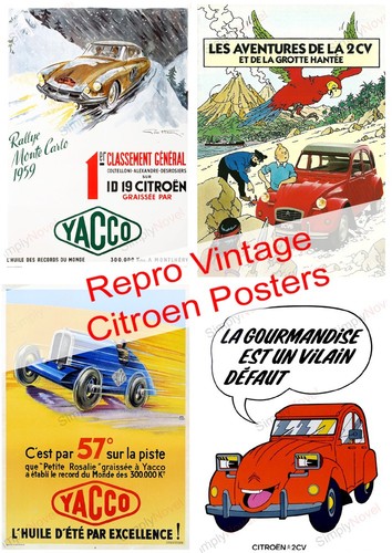 Repro vintage citroen - vintage,