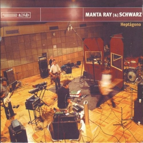 Manta ray schwarz heptagono - &,
