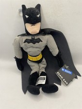 BATMAN WARNER BROTHERS STUDIOS STORE BEAN BAG Plush Toy 9" With Tag