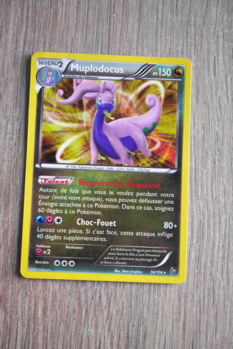 Pokemon card muplodocus - card:, pv
