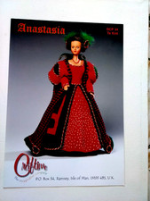 Craftime Dolls Knitting Pattern Anastasia GCP 34 For 17" Doll DK Original