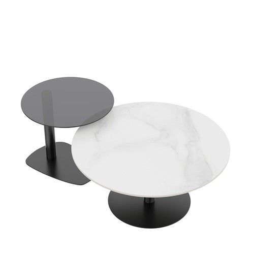 Nesting round coffee - nesting, table
