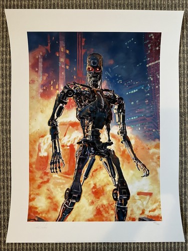 The terminator art - print, by
