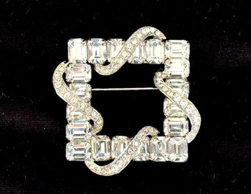 Vtg signed eisenberg rhodium - signed,