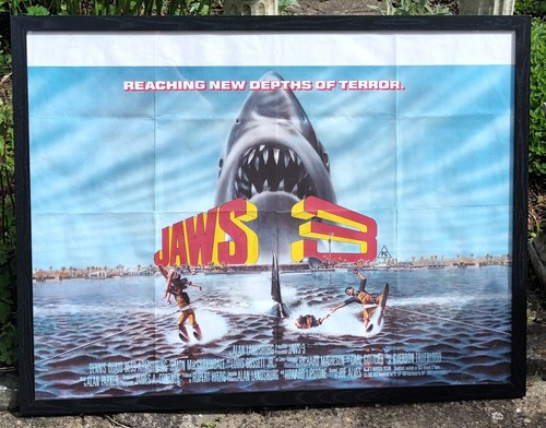 Framed jaws original quad - framed,