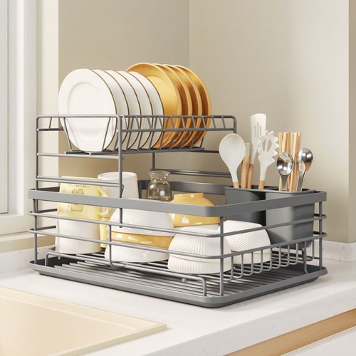 Kitchen dish drainer shelf - dish,