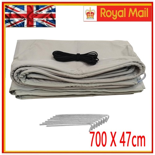 Caravan awning draught skirt - awning,