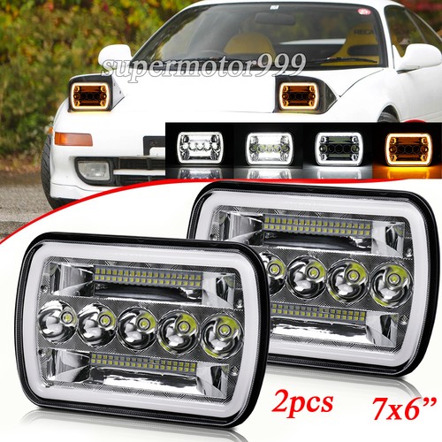 7x6 5x7 led headlight - headlight, hi/lo