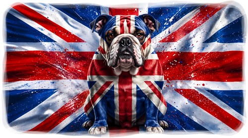 Union jack bulldog - union,