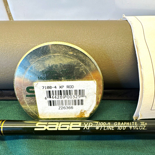 Sage 7100 10ft 7wt - 10ft, 4pc