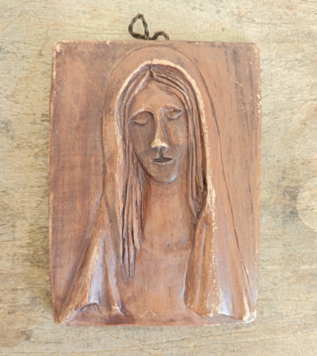 Vintage religious virgin mary - virgin,