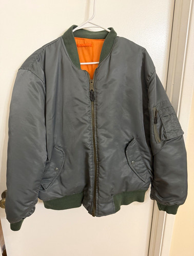 Alpha industries gray orange - gray,