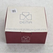 Dema Silver Jubilee Goblets