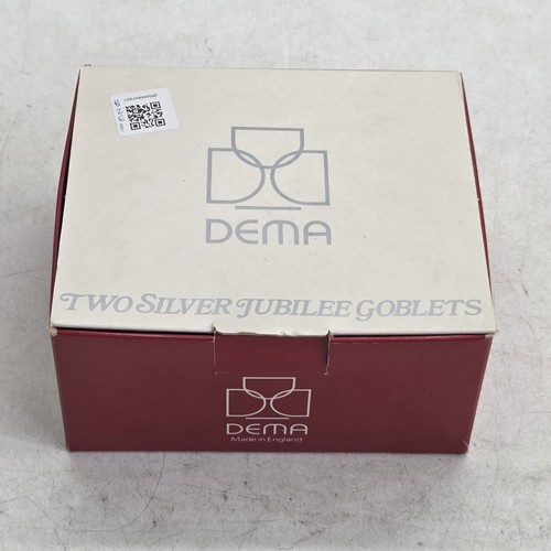 Dema silver jubilee - dema, goblets