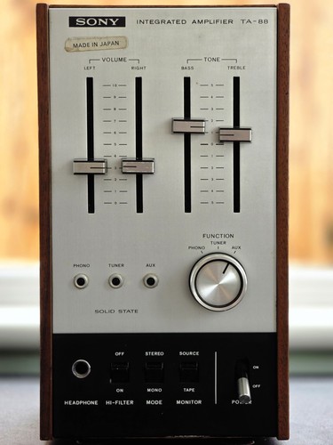 Sony stereo integrated - sony,