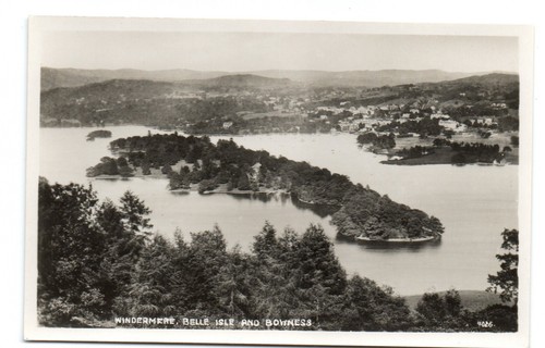 Antique postcard windermere - antique,