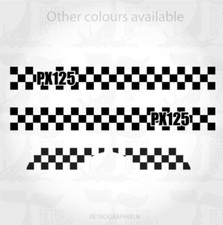 Scooter side panel stripes - , &