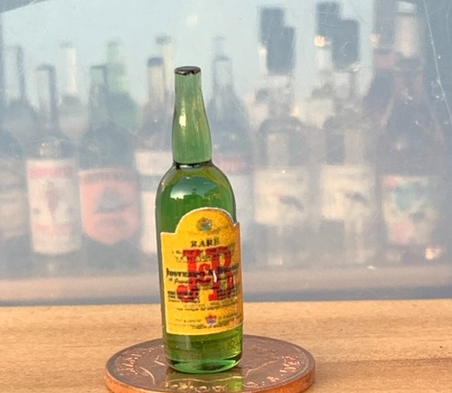 Dolls house whisky label - dolls,